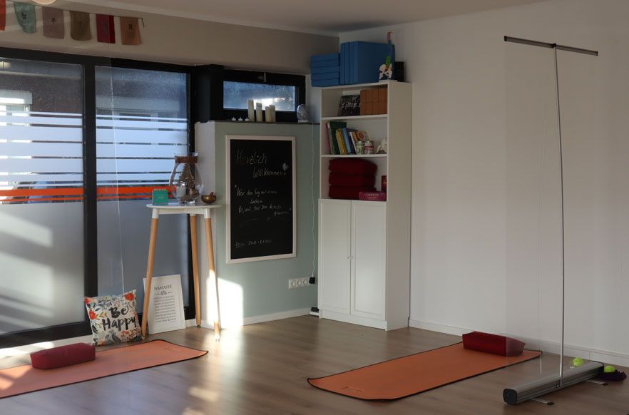 Yoga Studio Wesel Steinrücke - Trennwände